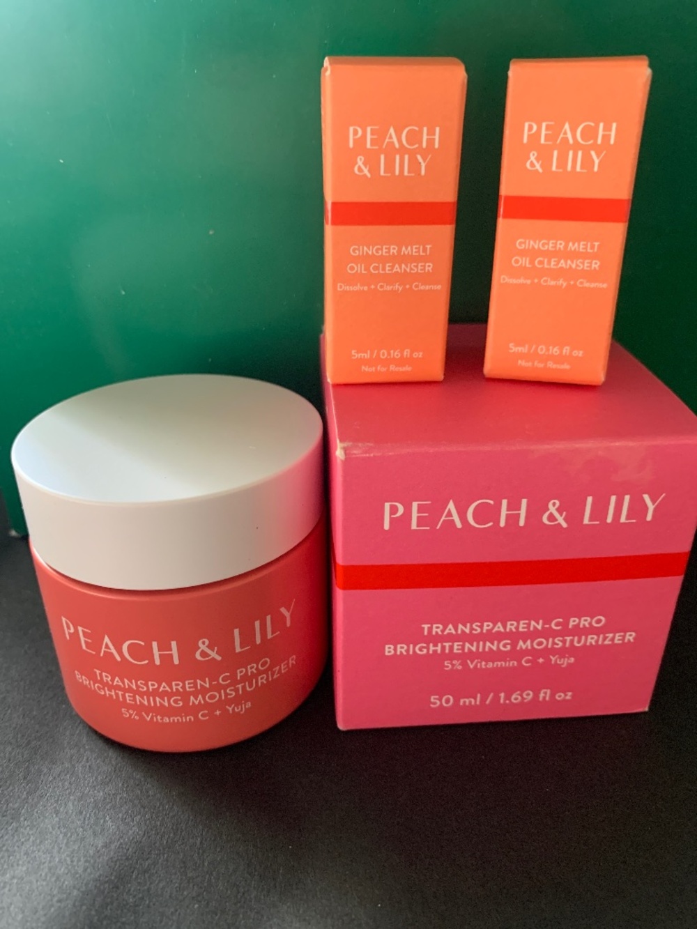 Peach & Lily Transparen-C Brightening Moisturizer 50ml & 2 Samples 🔥